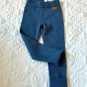 Soft Merino Wool Rib Pants